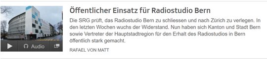 Nun dürfen auch SRF-Redaktionen wieder frei berichten