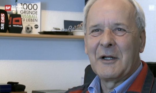 Eine der letzten grossen Radiostimmen: Fredy Hunkeler... (Bild: © SRF/Screenshot)