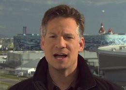 NBC-Reporter Richard Engel in Sotschi