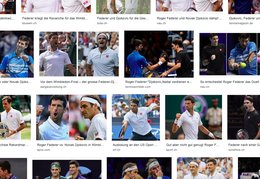 Federer, Wimbledon und nochmals Tennis...