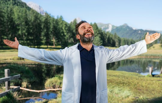 Bärgluft isch gsund: Die Kampagne kombiniert Gesundheitsprävention und Standortmarketing... (Bild: zVg)