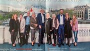 Die Ringier-Dynastie beim Posieren für die «Schweizer Illustrierte»: Roman Bargezi, Sohn von Annette Ringiers Schwester Evelyn Lingg-Ringier, «vertritt im Rahmen der Generationenplanung der Familie Ringier die sechste Generation im Verwaltungsrat»...