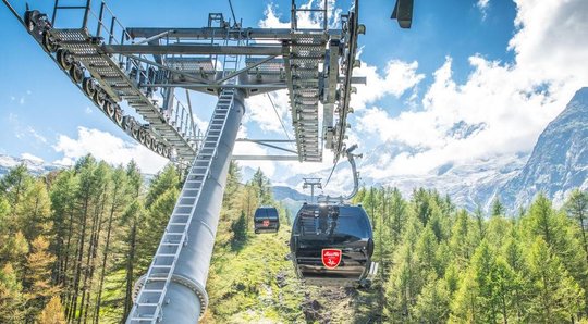 In Saas-Fee müssen Gäste bis zu 7 Franken Kurtaxen pro Nacht hinblättern... (Bild: © Saastal Tourismus AG)