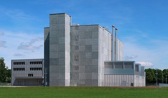 «Daten fliessen bei einem DDoS-Angriff keine ab»: Das 2022 eröffnete Rechenzentrum des Bundes in Frauenfeld... (Bild: Wikipedia)