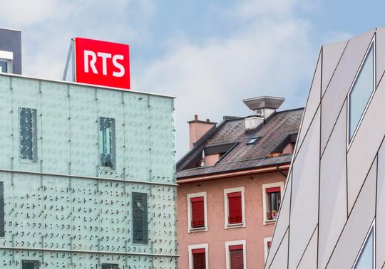 Auch bei den Immobilien will RTS sparen: Noch-Standort des Senders am Boulevard Carl-Vogt in Genf... (Bild: © RTS / zVg)