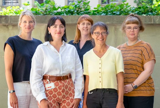 Ein fünfköpfiges Team arbeitet sich an den Schachtelsätzen und Passivkonstruktionen aus den Amtsstuben ab... (Bild: © KLS)