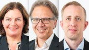 Angela Maier, Arne Gottschalck und Ulrich Hanke (v.l.n.r.) verstärken das neue Team unter der Leitung von Mark Böschen... (Bild: zVg)