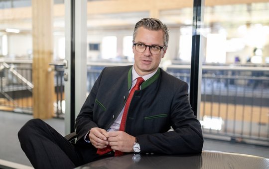 Bargetze leitet seit dem 1. Oktober 2015 die Vaduzer Medienhaus AG in Liechtenstein...    (Bild: zVg)