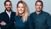 Das Gründungsteam der neuen Agentur: Alessandro Giuliano, Caroline Nagiel, Michael Richner…    (Bild: zVg)