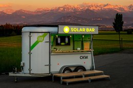 Pop-up-Bar tourt durch die Zentralschweiz