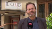 Philippe Bach begann als Lokalredaktor bei «Le Courrier», später leitete er das Ressort Schweiz... (© Screenshot aus RTS-Interview)