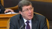 «Man muss im Auge behalten, wie die Investitionspolitik der SRG aussieht», mahnte der Genfer SVP-Ständerat Mauro Poggia vergeblich... (Bild: Screenshot parlament.ch)