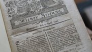 Ohne Bannerwerbung: So haben Zeitungen vor mehr als 300 Jahren noch ausgesehen...           (Bild: Wiener Zeitung)