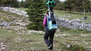 Google fotografiert Wanderwege