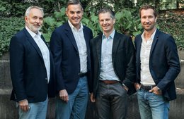 Felser, Baertschi, Sauber und Noder (v.l.)