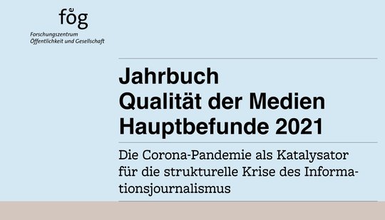 Im Jahrbuch Qualität der Medien fehlen kritische Google-, Facebook und digitale Töne, die über die normale Medienwandels-These sowie Werbegelder hinausgehen...   (© Uni Zürich)