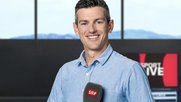Der ehemalige Profirennfahrer Mathias Frank kommentiert in der Saison 2026...   (Bild: SRF/Gian Vaitl)
