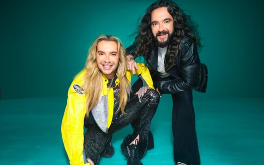Die beiden Musiker der deutschen Band «Tokio Hotel» führen neu zu zweit durch den Abend... (Bild: zVg)