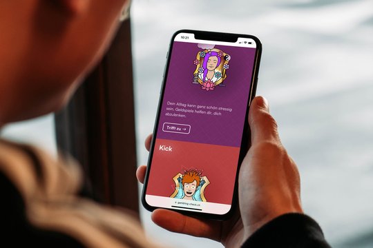 Die Website www.gambling-check.ch ist das Herzstück der nationalen Präventionskampagne…     (Bild: Feinheit)