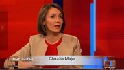 Claudia Major bei «Hart aber Fair»...