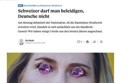 SchweizerdarfmanbeleidigenDeutschenichtRicoBandles-brachialer-SonntagsZeitungsTitel-KleinReport