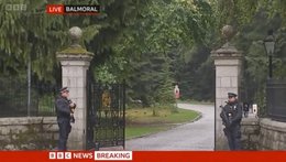 Die Welt schaute auf Schloss Balmoral...