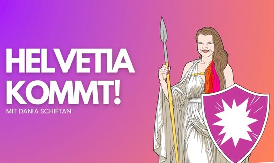 Die Zürcher Sexologin Dania Schiftan hostet den neuen Podcast «Helvetia kommt»... (Bild: zVg)