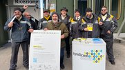 PostAuto-Angestellte in Bellinzona fordern in einem Brief an die Geschäftsleitung mehr Lohn...    (Bild: Syndicom, zVg)