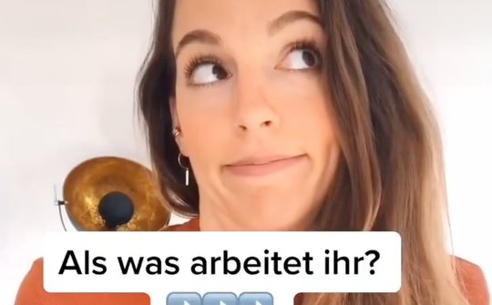 Gianna Bacio erreicht mit ihren Aufklärungsvideos auf Tiktok über 600'000 Follower... (Bild: Screnshot)