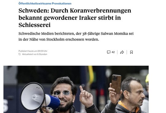 Der «Tages-Anzeiger» hätte auch anders titeln können… (Bild: Screenshot tagesanzeiger.ch)