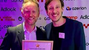Freude herrscht an der Gala: René Plug (l.), Chief Revenue Officer, und Alban Grossenbacher, CEO & CO-Founder… (Bild: zVg)