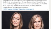 Von Zürich nach Berlin: Catherine Ann Berger (r.) bildet mit Marie Wilke das erste Frauenduo an der Spitze der traditionsreichen Filmschule...