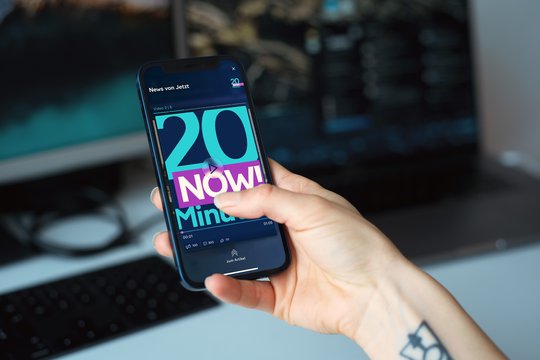 Ein wichtiger Erfolgsfaktor war es, dass bei der Entwicklung von «20 Minuten NOW!» die User aktiv nach ihren Bedürfnissen gefragt und in die Entwicklung eingebunden wurden…                (Bild: 20 Minuten)