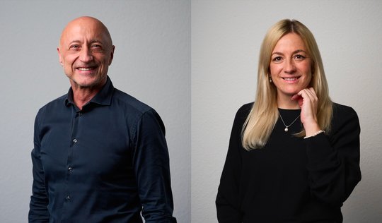 Walter Tagliaferri kommt als Strategy Director, Ella Papadakis als Client Director zu der Zürcher Kreativagentur... (Bild: zVg)