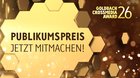 Die Preisverleihung ist am 16. April 2026...