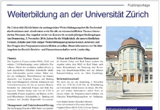 «Publireportage» im «Züritipp»: Der Presserat will seine Richtlinie der Praxis der Lauterkeitskommission angleichen... (Bild: Screenshot Tamedia)