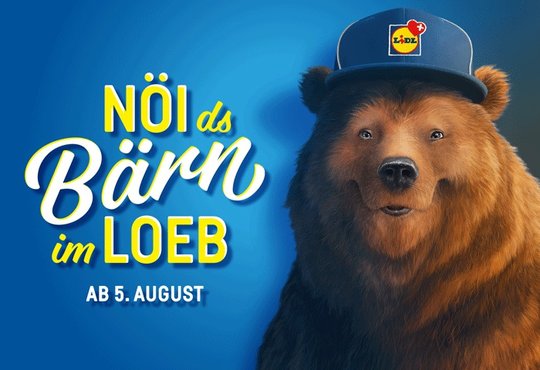 Wie in Biel spannt Lidl jetzt auch in Bern mit dem Warenhaus Loeb zusammen...           (Bild: Lidl)