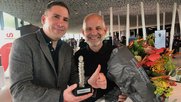 Matthias von Allmen (li.) vom Sozialwerk Pfarrer Sieber und Adrian Schaffner gewinnen dank ihrer Spende-Kampagne... (Bild: zVg)