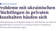 Der Artikel brachte Ärger ein...