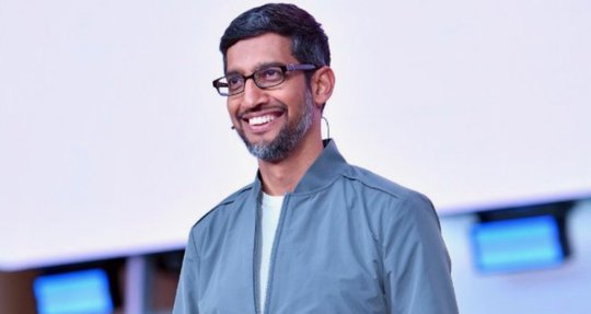 Manager Sundar Pichai übernimmt per sofort: «Dank ihnen haben wir eine zeitlose Mission, bleibende Werte und eine Kultur von Zusammenarbeit und Erforschung.»