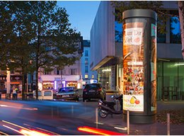 Clear Channel vermarktet neu Lichtsäulen