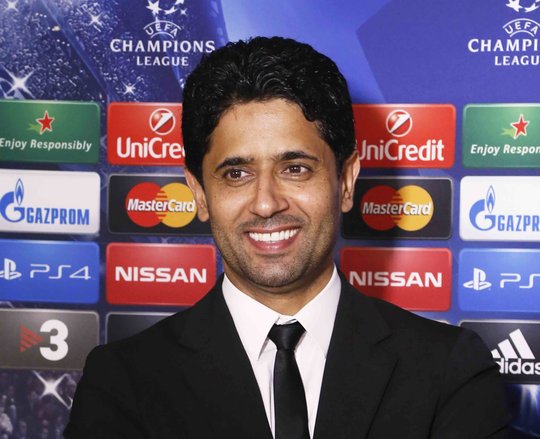 Nasser Al-Khelaifi, Chef des Fussballclubs Paris Saint-Germain, soll dem Ex-Fifa-Mann Valcke unrechtmässige Vorteile verschafft haben...