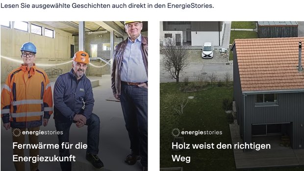 Mit der Plattform EnergieSchweiz will der Bund die Ziele der Energiepolitik erreichen... (Screenshot/EngergieCH)