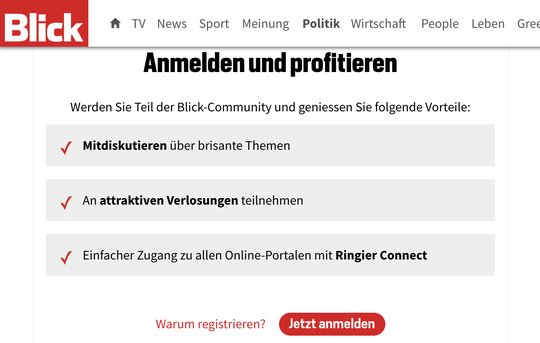 Die von Ringier entwickelte Login-Software OneLog kommt bis 2022 auch bei der NZZ und anderen Medienhäusern zum Einsatz...