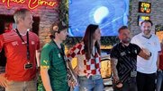 «Also, das Spiel dauert zwei Mal 45 Minuten»: Mitinhaber Florian Zimmermann, Mediaplaner Simon Portmann, Senior Mediaplanerin Maria Kelava, Mitinhaber Daniel Huwyler, und Mitinhaber Carlos Lima… (v.l.)    (Bild Klein Report)