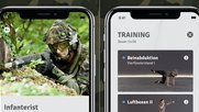 Training für angehende Soldaten der Armee