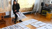 Kunstausgabe mit Schockeffekt: Die Künstlerin Jenny Holzer in ihrem Atelier in New York. (Bild zVg)