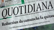 Zur Rettung des Rätoromanischen tauscht das Somedia-Blatt «La Quotidiana» kostenlos Texte mit der RTR-Redaktion.