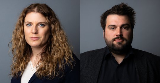 Sandra Fröhlich und Daniel Egli begleiten die «Blick»-Storys von der Idee bis zur Publikation... (Bild zVg)