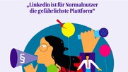 Für die sieben Millionen Linkedin-Nutzenden gibt es laut «Süddeutscher Zeitung» nur 22 deutschsprachige Moderatoren... (Bild: Screenshot SZ)